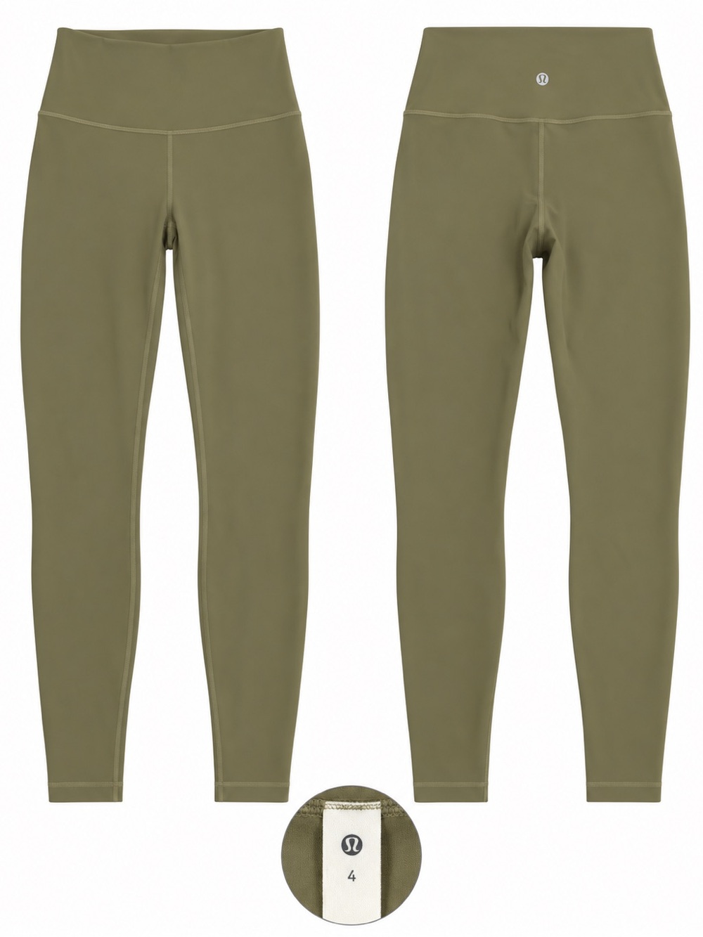 lululemon athletica women’s Olive Green Lightweight Jogger Pants